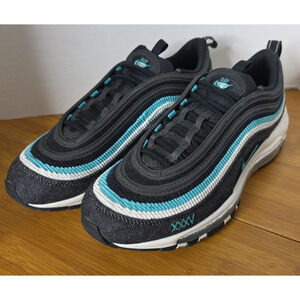 Nike Air Max 97 Se Black-Sport Turquoise-Summit White Sz Y 6.5/W8 DN3275-001